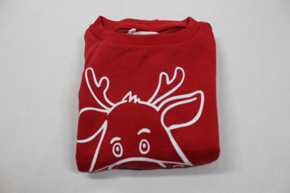 Roter Pullover Rudolph Jungs 116 Outlet