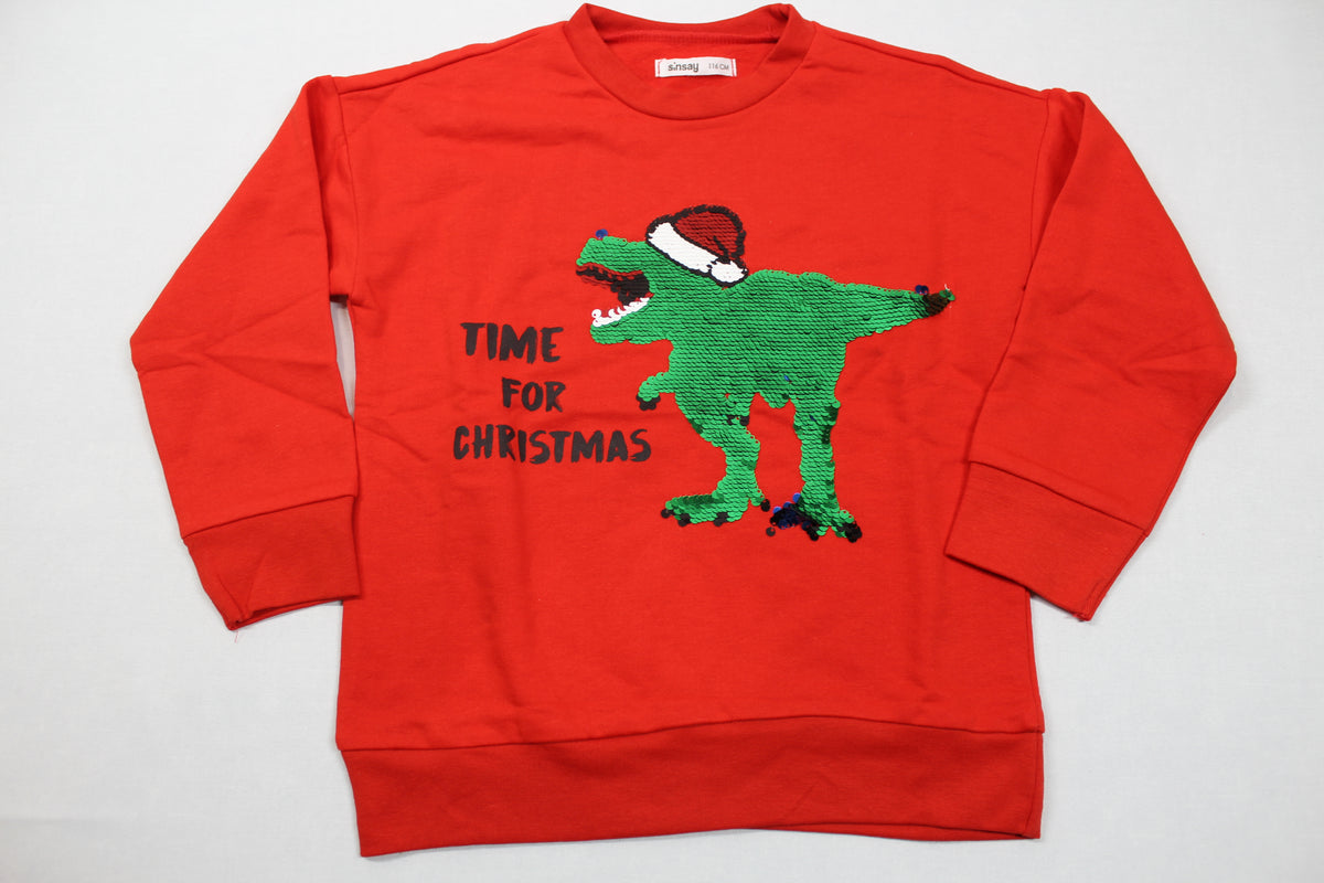 Roter Pulli Dino Jungs 110 Outlet
