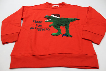 Roter Pulli Dino Jungs 116 Outlet