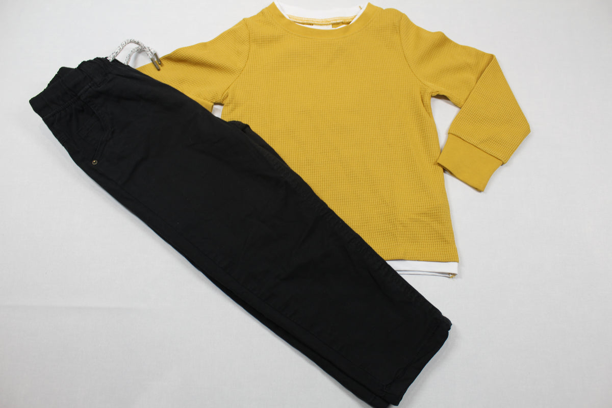 Thermo- Hose Pulli Jungs 110/116 Outlet