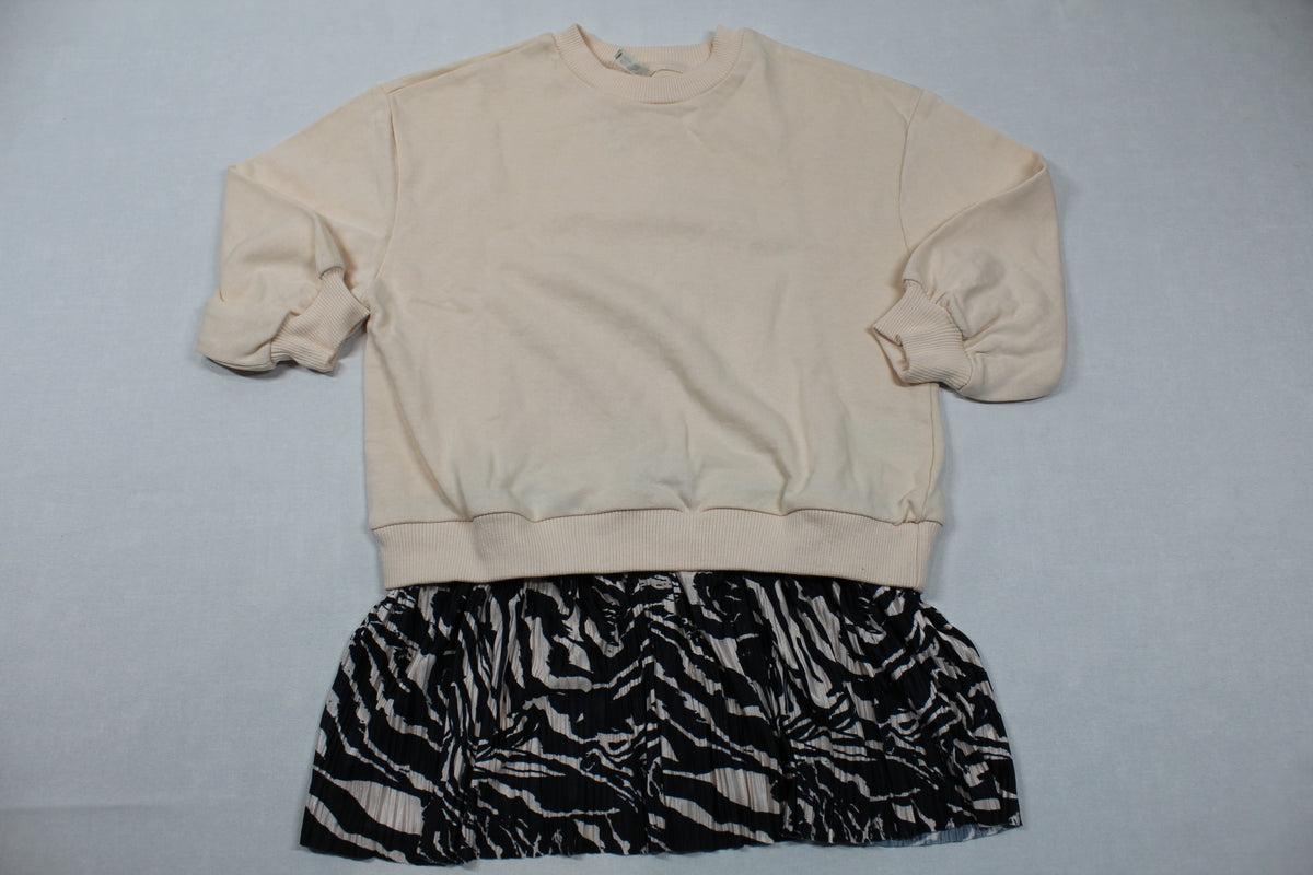 Set Leggins Lederoptik Pulli Art Rock Mädchen 110/116 Outlet