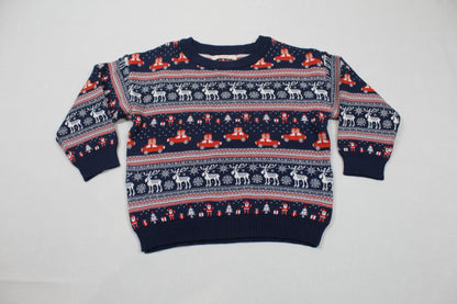 süßer Pullover mit Weihnachtsmotiv für Jungs