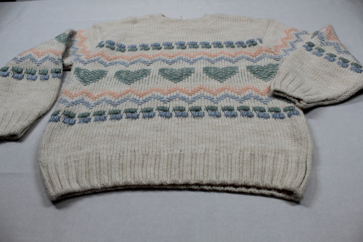 kuscheliger Strickpullover für Mädchen 128