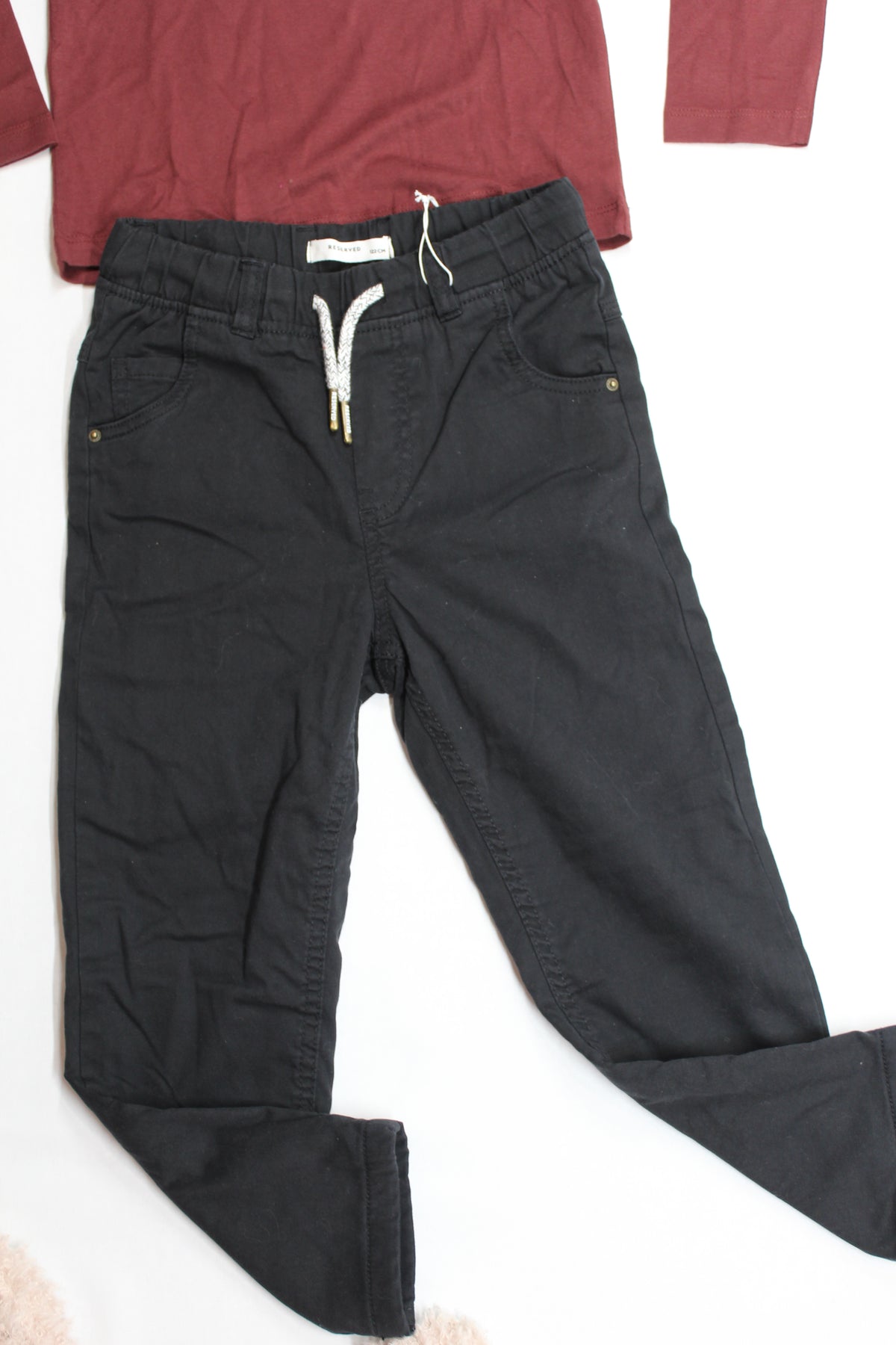 Thermohose + Langarmshirt für Jungs 122/128