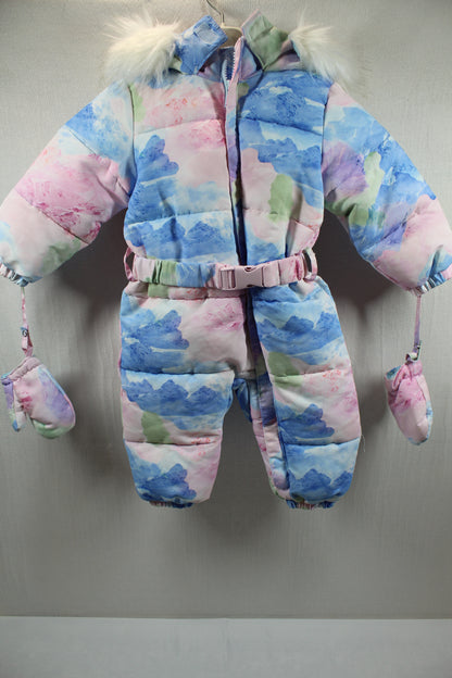 Skianzug mit Handschuhen Mädchen 80 Outlet