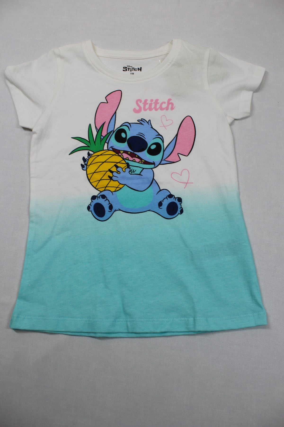 Rock T-Shirt (Stitch) Mädchen 110/116 Outlet