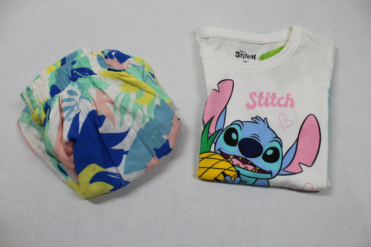 Rock T-Shirt (Stitch) Mädchen 110/116 Outlet