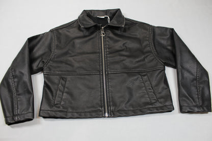 Set Lederjacke Pulli Mädchen 122/128 Outlet