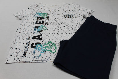 Set Short T-Shirt Jungs 110/116 Outlet