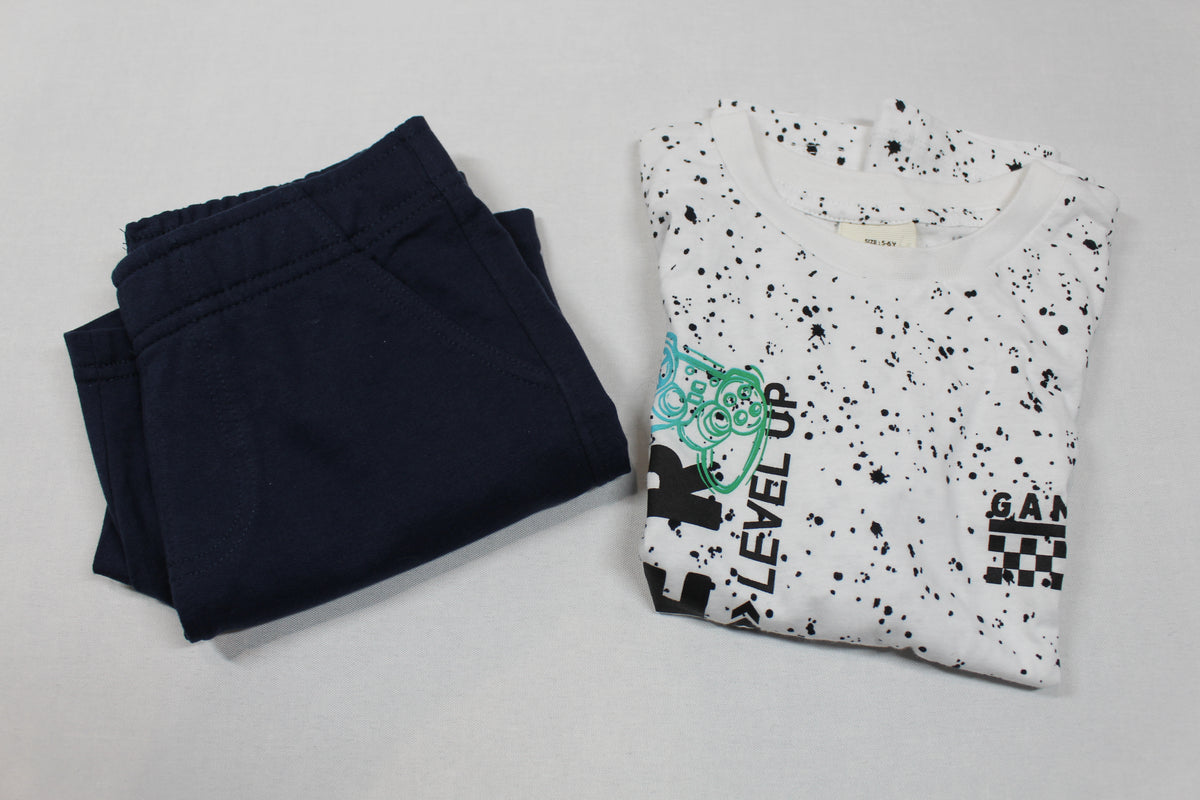 Set Short T-Shirt Jungs 110/116 Outlet